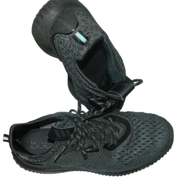 Adidas Grey Alpha Bounce Running Shoes - Picture 4 of 7